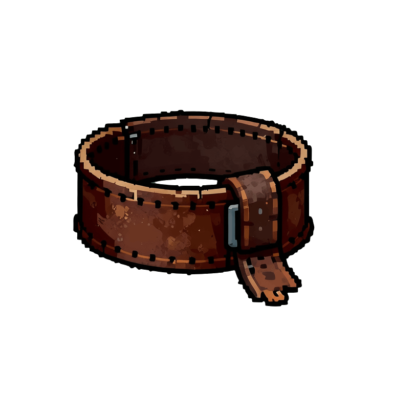 Cured Leather Strap