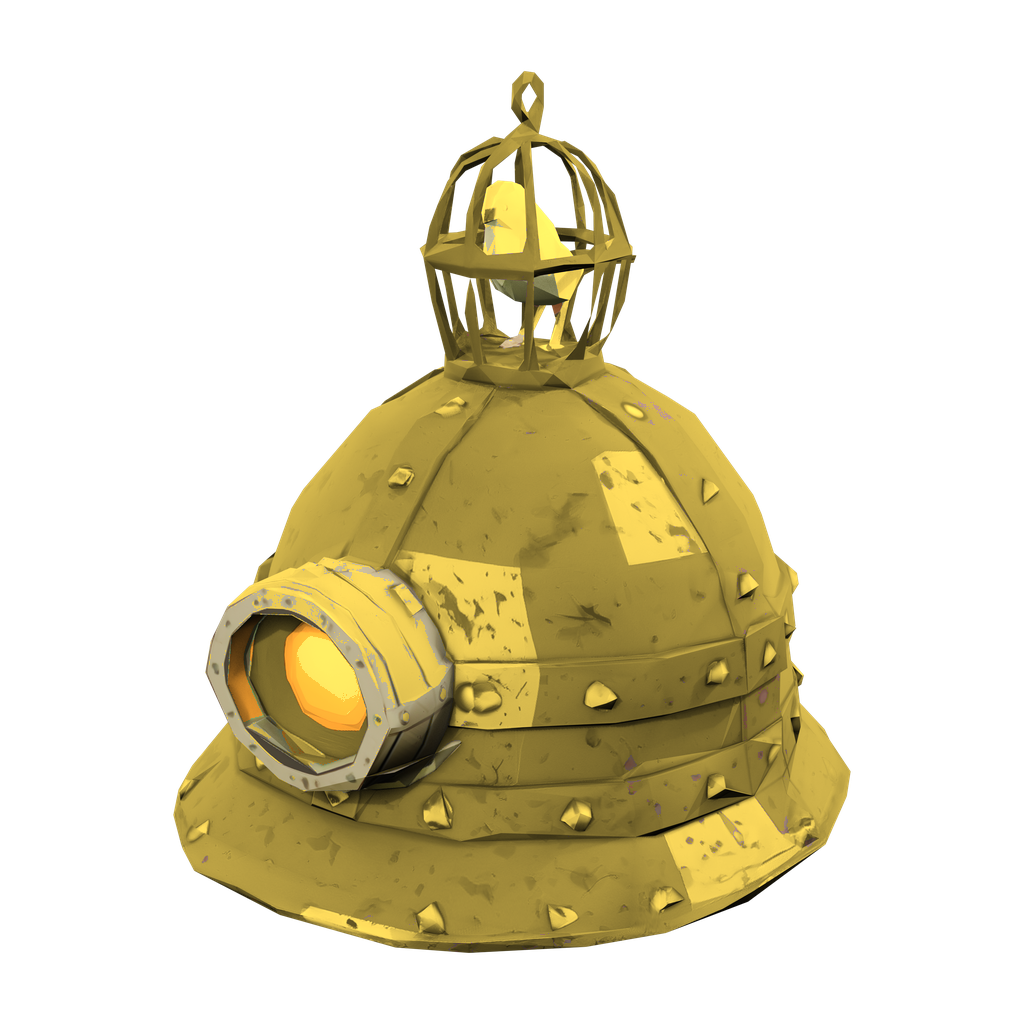 The Canary Helm reward